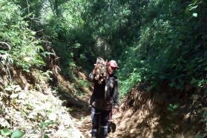 Habitantes se encuentran incomunicados. 