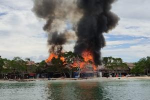 Capturan a una menor y tres adultos presuntamente relacionados en el incendio de Playa Blanca, Isla de Barú