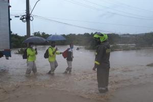 Lluvias en Cartagena