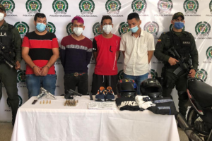 Capturados tras atentado con granada en Barranquilla. 