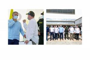 Presidente Duque y gobernador Héctor Espinoza  inauguran nueva Estación de Policía en Sincelejo