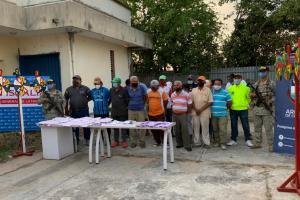 Diecinueve personas fueron capturadas por el delito de de ejercicio ilícito de actividad monopolística de arbitrio rentístico en el municipio de Since(Sucre)