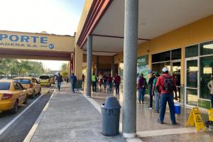 Falleció mujer extranjera en la terminal de transportes de Cartagena