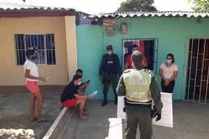 Gaula de la Policía en el Atlántico