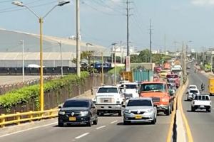 Protesta camioneros