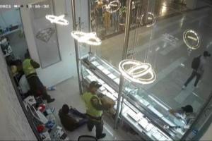 Robo en joyería de Barranquilla 