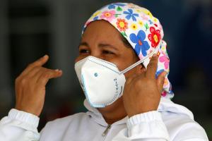 La mujer será la primera vacunada en Barranquilla. 