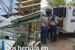 Heridos en construcción