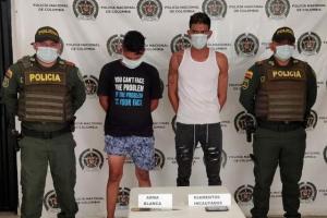La captura fue presuntamente por el delito de hurto