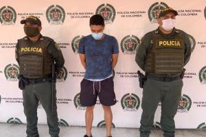 El capturado fue sorprendido con sustancias alúcinogenas