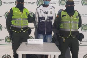 Al capturado presuntamente le encontraron base de coca