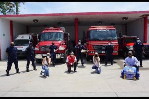 Niños de Bolívar podrán conocer una máquina de bomberos en Semana Santa