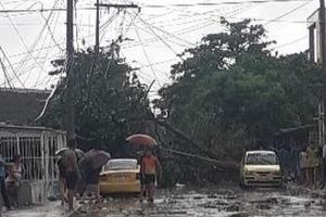 Afectación por lluvia en Barranquilla 