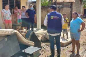 Emergencia por fuertes lluvias en El Carmen de Bolívar