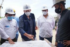 verificó el avance de las obras de la megacárcel de Sabanas de San Ángel