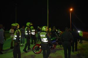 Operativo de la Policía del Atlántico 