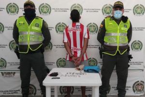 La captura se dio en el barrio Brisas del Nevado