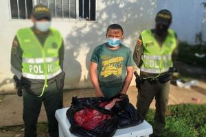 El capturado fue sorprendido en Concordía