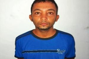 El capturado responde al nombre de Osneider Rafael Rodelo Gómez, de 31 años de edad
