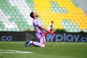 Sebastián Viera, arquero del Junior de Barranquilla.