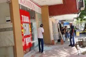 Daños por disturbios en cercanías al estadio Romelio Martínez