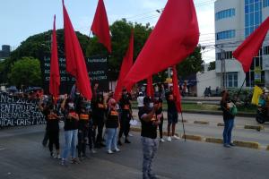 Continúan protestas en Cartagena  por Paro Nacional
