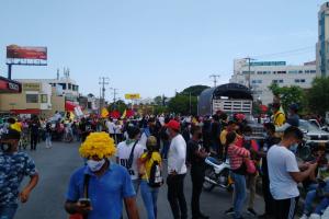 Movilizaciones en Cartagena por Paro Nacional