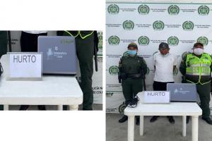 El portátil fue recuperado