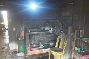 Una joven murió calcinada en el lugar 