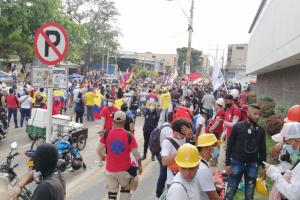Protestas en Barranquilla 