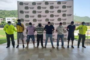 Los capturados harían parte del grupo delincuencial 'Los lisos'