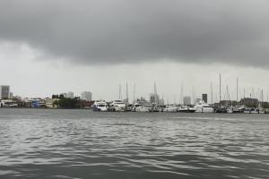 Lluvias sobre el litoral Caribe