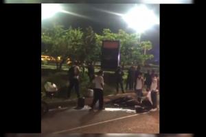 Umata dio de alta a caballo que se desplomo en el centro