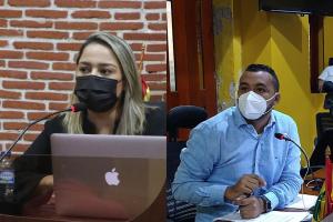 Gerente de Transcaribe y Concejal Javier Julio Bejarano