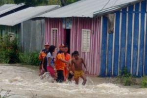 Lluvias generan emergencia en Bolívar
