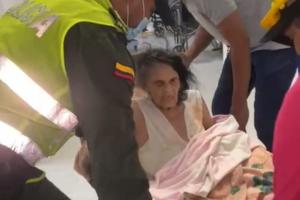 Las autoridades lograron rescatar a dos adultos mayores 