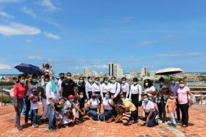 Crean en Cartagena ruta turística inclusiva en la que participaron niños en condición de discapacidad 