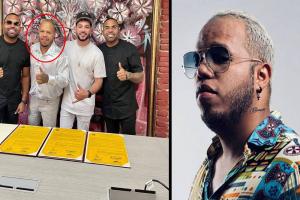 El cantante fue agredido 
