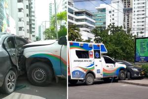 A los heridos los llevaron a varias clínicas de la ciudad