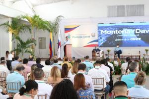 La delegación de Panamá llegó ayer 