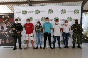  Los capturados pertencían al Clan del Golfo 