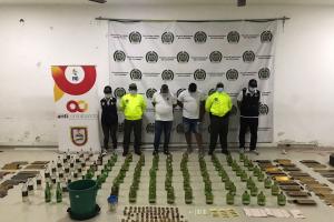 El operativo se cumplió en Montería