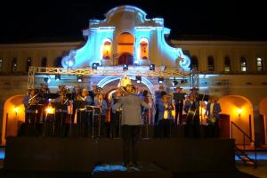 Banda ganadora del noveno festival de Bolívar Primero.