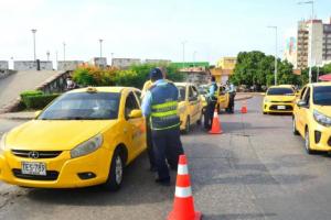 Taxistas de Cartagena