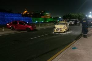Accidente en la Avenida Santander