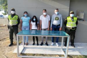 Banda delincuencial en Transcaribe 