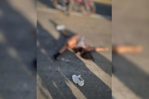 Accidente en la vía Cordialidad 