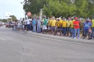 Protestas de operadores turísticos 