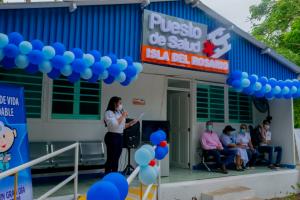 Puesto de salud en Zona Insular de Cartagena