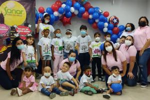 Pacientes de la Fundación Sanar en Barranquilla